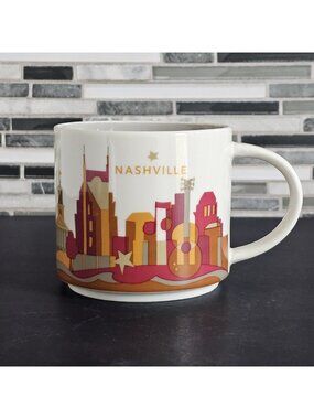 Starbucks Nashville You Are Here Mug 2015